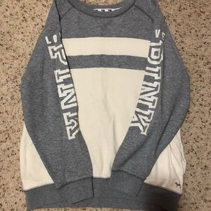 PINK crewneck sweatshirt // size large